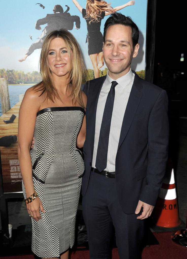 Jennifer Aniston and Paul Rudd