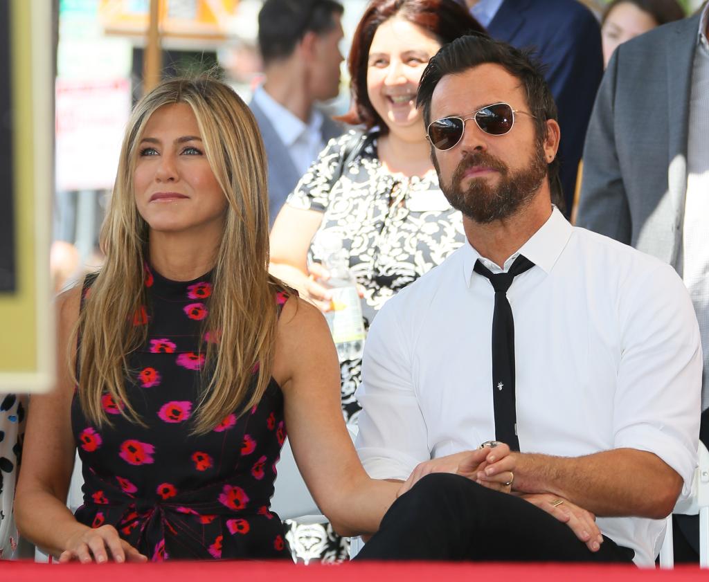 Jennifer Aniston and Justin Theroux