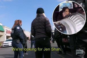 Jen Shah's arrest on "RHOSLC"