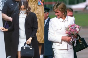 Meghan Markle and Princess Diana
