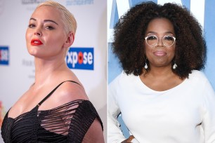 Rose McGowan, Oprah Winfrey