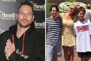 Kevin Federline, Britney Spears and their two sons