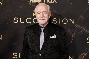 Brian Cox at the Season 3 premiere for "Succession"