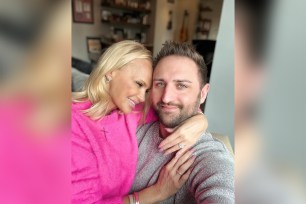 Kristin Chenoweth and her boyfriend, Josh Bryant