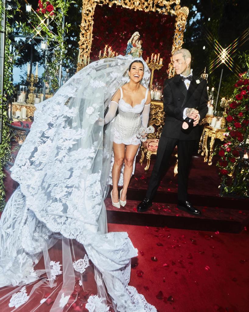 Kourtney Kardashian and Travis Barker getting married in Italy.