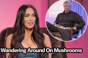 Megan Fox and Machine Gun Kelly sit down for a Q&A for GQ