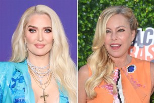 A split of Erika Jayne and Sutton Stracke.