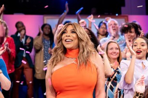 Wendy Williams during an episode of her talk show.