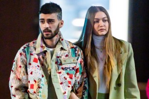 Zayn Malik and Gigi Hadid.