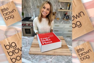 Giada De Laurentiis in the kitchen