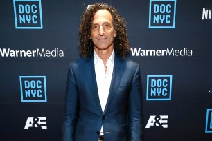 Kenny G on a red carpet