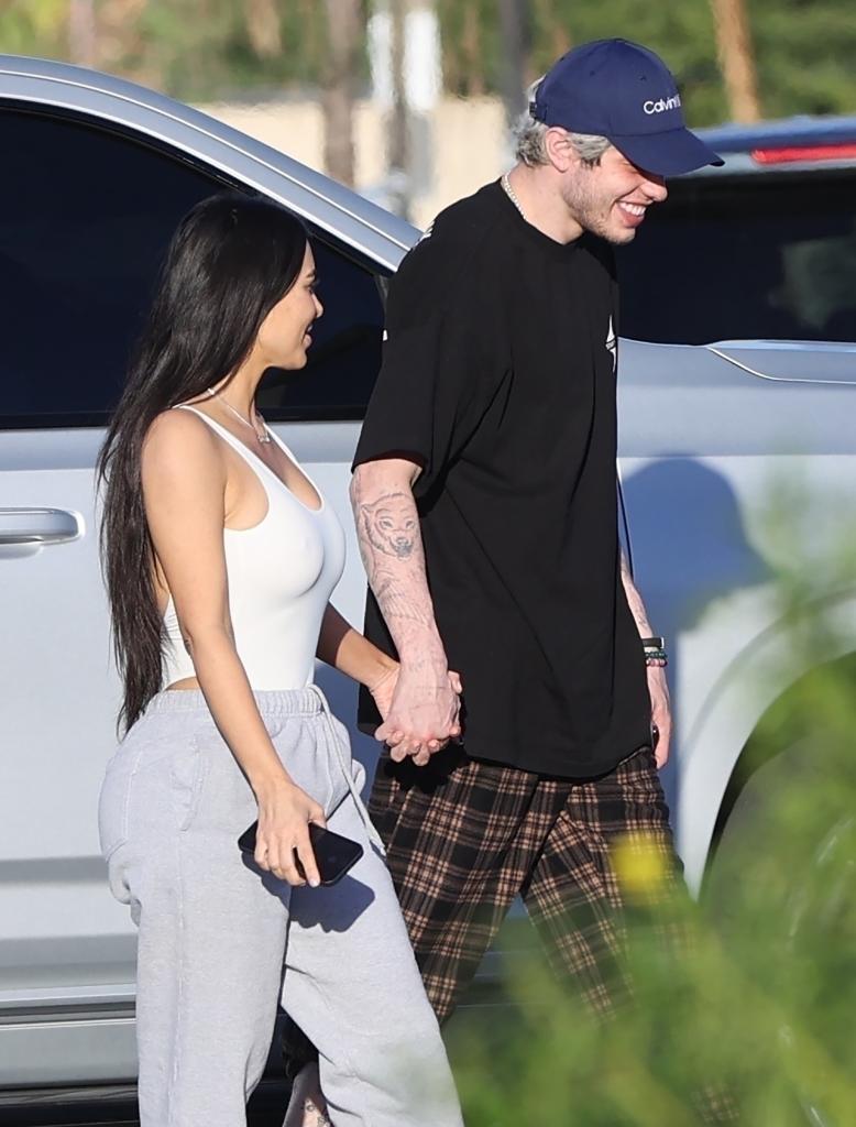 Kim Kardashian and Pete Davidson