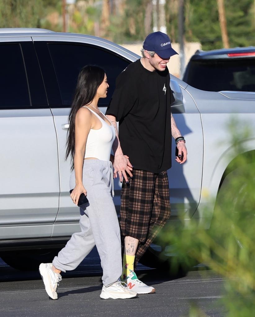 Kim Kardashian and Pete Davidson