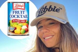 Socialite Libbie Mugrabi's eponymous "Libbie" accessories line is being sued by food brand Libby's.