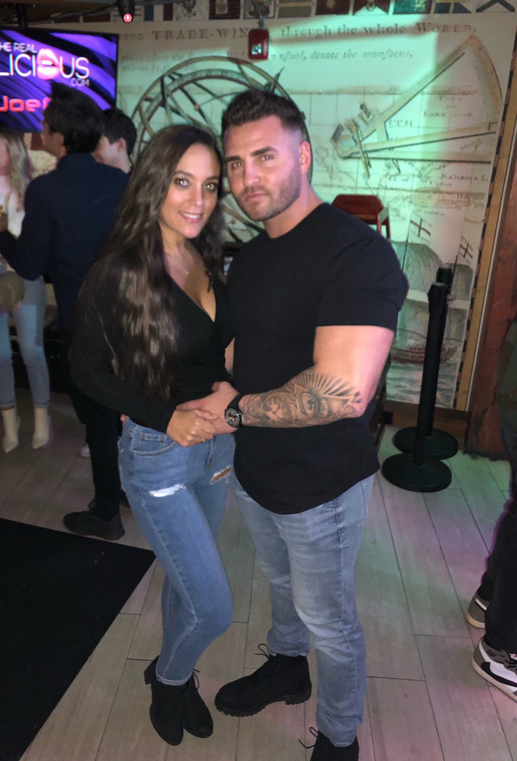 Sammi Giancola poses with her new boyfriend Justin May.