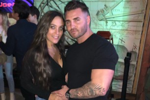 Sammi Giancola poses with her new boyfriend Justin May.