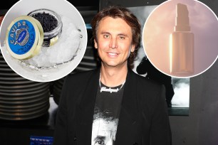 Jonathan Cheban, caviar and a face serum