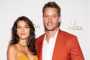 Sofia Pernas and Justin Hartley.