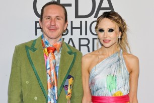 Colm Dillane and Stacey Bendet