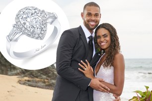 Michelle Young, Nate Olukoya and an engagement ring