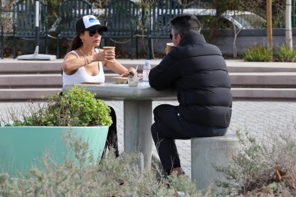 simon cowell and lauren silverman ice cream