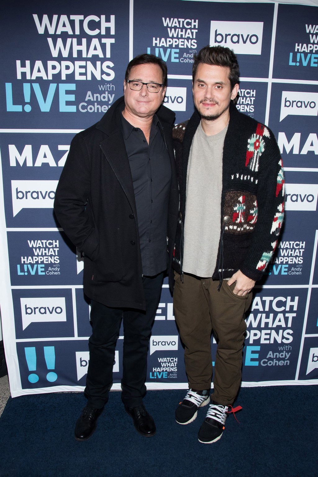 Bob Saget and John Mayer