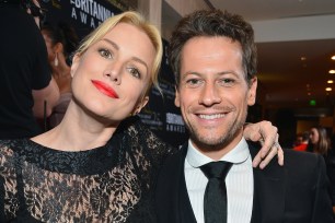 Alice Evans and Ioan Gruffudd.