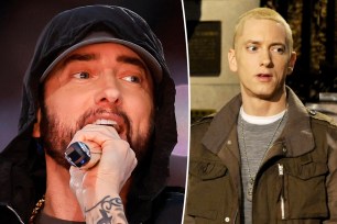 Fans were not feeling Eminem's bold brows at the Super Bowl 2022 halftime show.