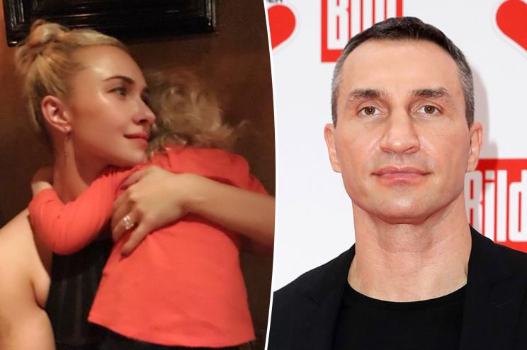 Hayden Panettiere's daughter Kaya is not in Ukraine with her dad Wladimir Klitschko amid the country's conflict with Russia.