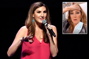 Heather McDonald said she had "never fainted in her life" after passing out on stage during a show in Tempe, Arizona.