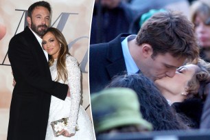 A split of Jennifer Lopez and Ben Affleck in a recent step-and-repeat and back when they dated in the early 2000s.