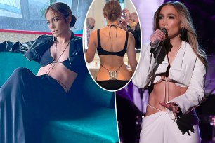 Jennifer Lopez wearing Grace Ling outfits