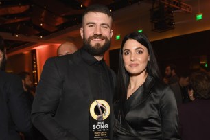 Sam Hunt and Hannah Lee Fowler.