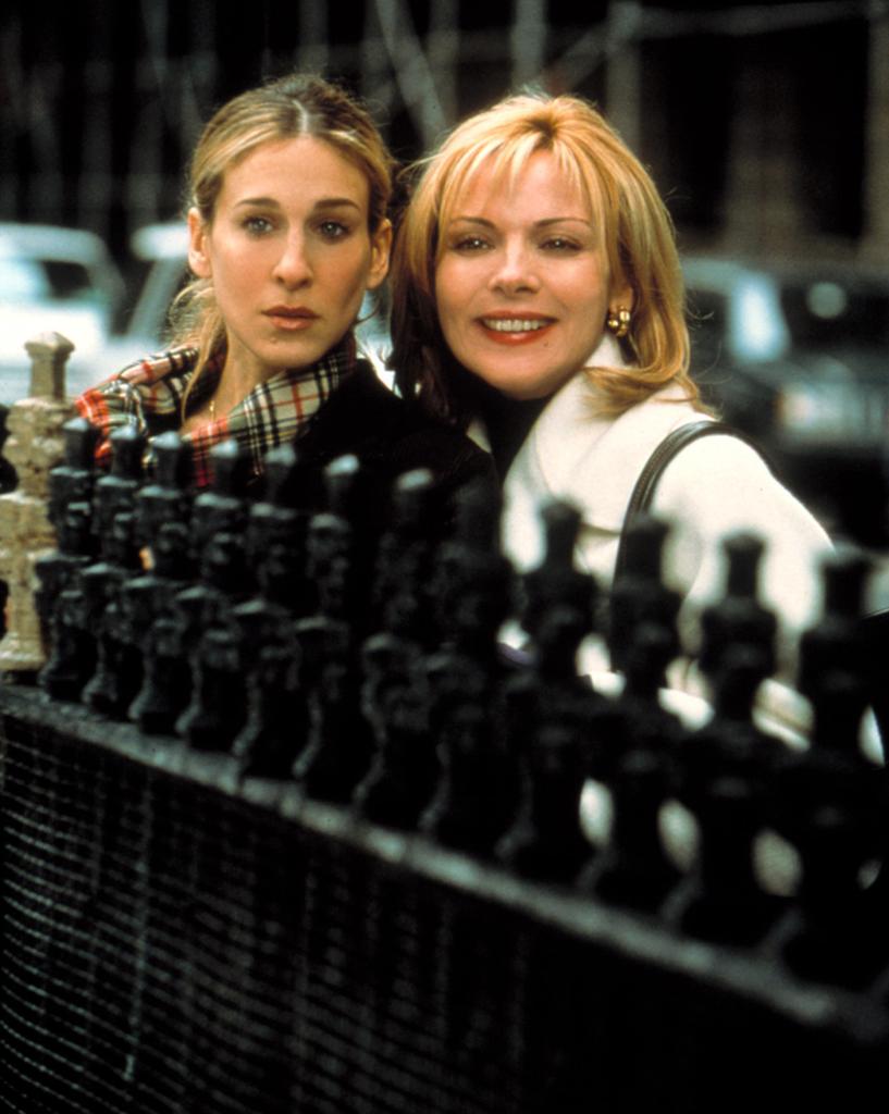 Sarah Jessica Parker and Kim Cattrall in "Sex and the City."