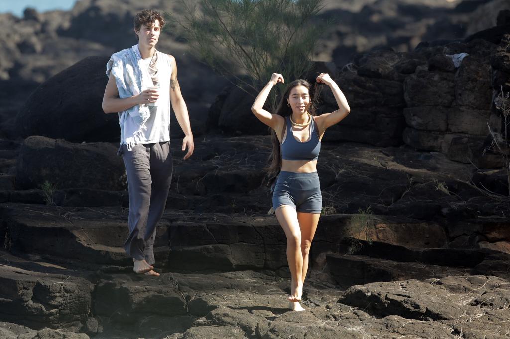 Shawn Mendes and Hitomi Mochizuki in Hawaii