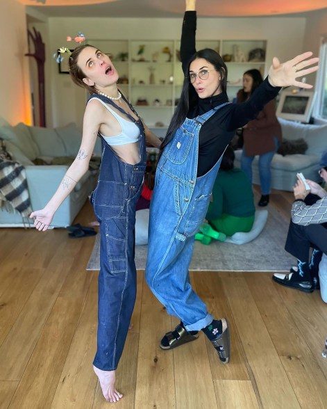 demi moore and tallulah willis