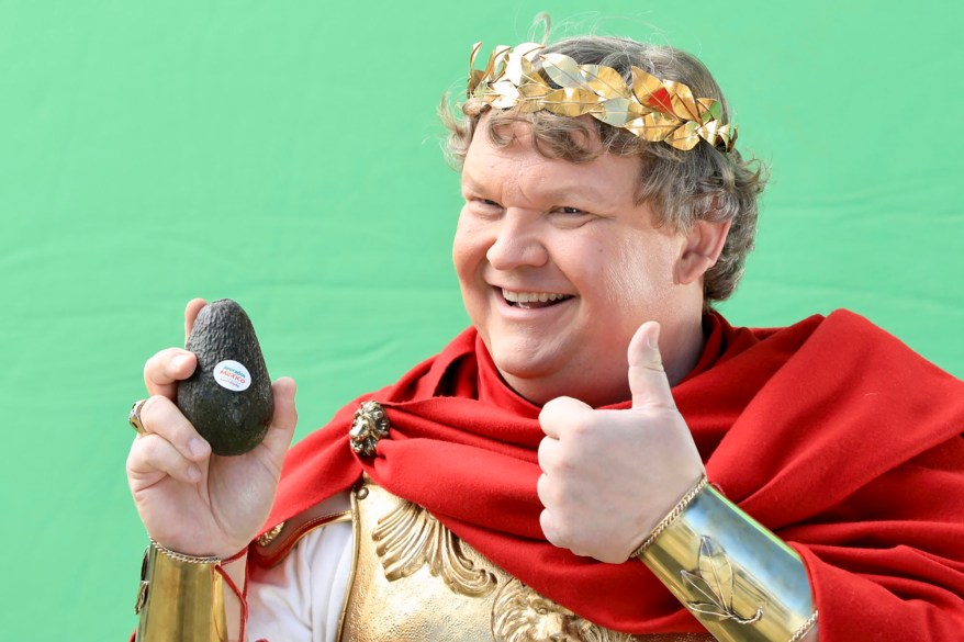 Comedian Andy Richter on set for the Avocados From Mexico