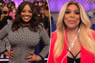 A split of Sherri Shepherd and Wendy Williams