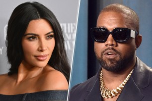 Kanye West has alleged his estranged ex Kim Kardashian thinks he put "a hit out on her."