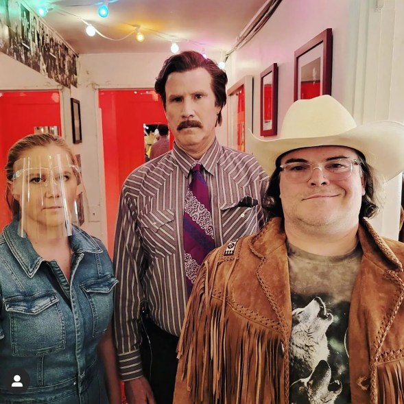 Amy Schumer, Will Ferrell and Jack Black