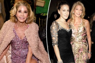 Composite image of Candace Bushnell and Sarah Jessica Parker