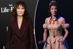 Laura Benanti split with Benanti in "Into The Woods."