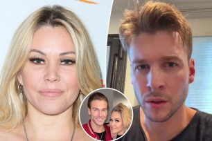 A split of Shanna Moakler and Matthew Rondeau and a photo of them together