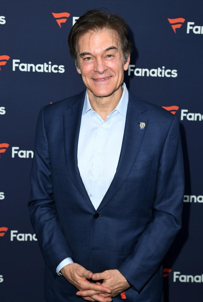 Dr. Mehmet Oz attends the Fanatics Super Bowl Party on February 12, 2022 in Culver City, California.