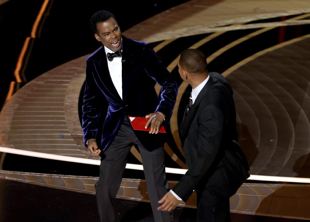 Will Smith smacks Chris Rock at Oscars 2022