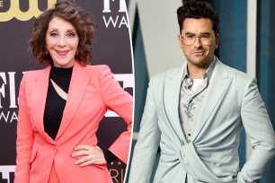 Andrea Martin and Dan Levy.