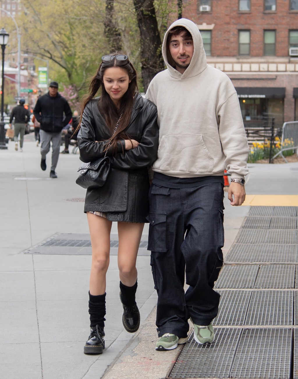 Olivia Rodrigo and Zack Bia in New York City