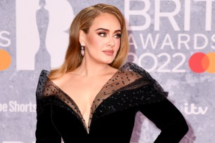 Adele Brit Awards 2022