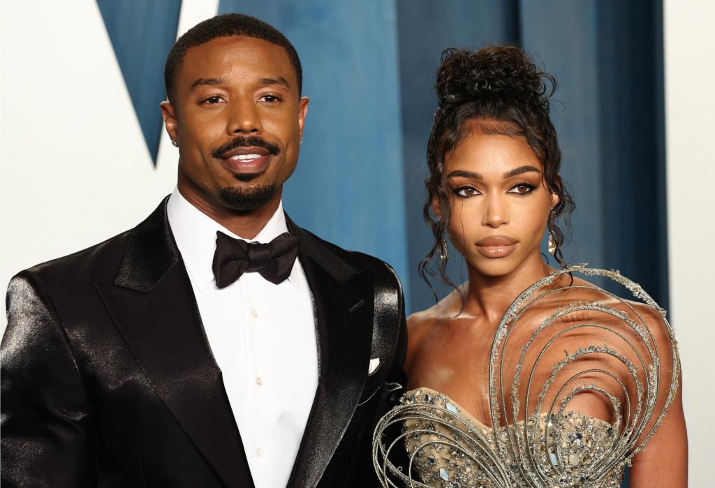 Michael B Jordan and Lori Harvey