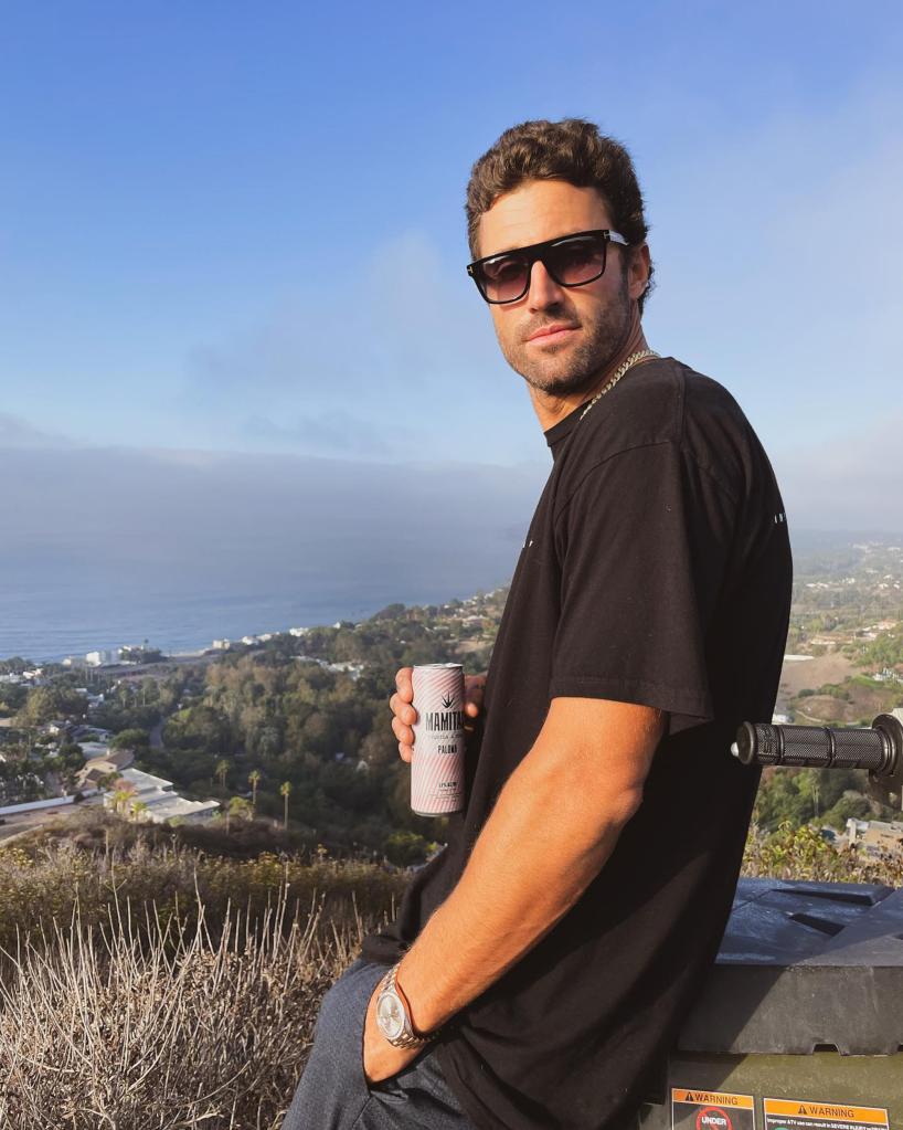 Brody Jenner posing outdoors.